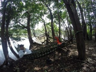 Almoço no lago