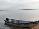 Lago de Itaipu - Localização Prainha artificial de Porto Mendes